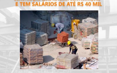 Construção civil retoma contratações e tem salários de até R$ 40 mil