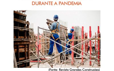 Construção civil é o setor com maior número de empregos gerados durante a pandemia