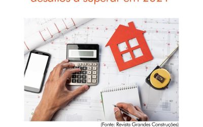 Setor imobiliário tem desafios a superar em 2021