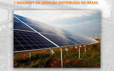 Brasil atinge 1 GW em geração distribuída de energia solar